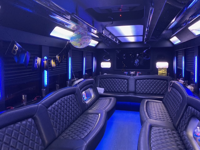 Party Bus Interior 20-26 Passengers
